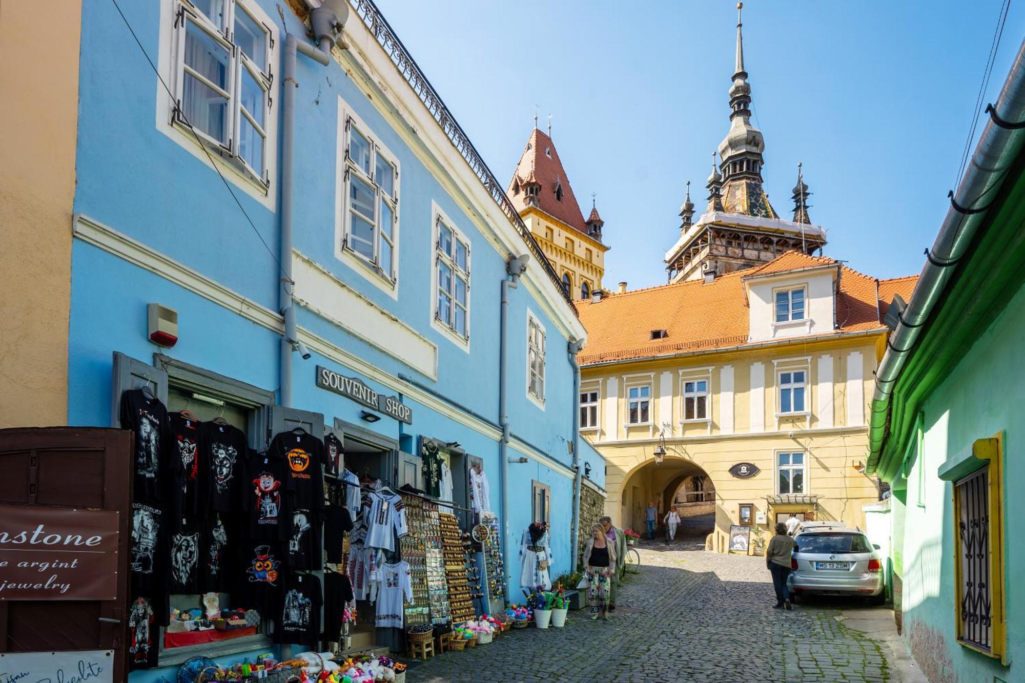 Blue House Citadel Elite Sighisoara Sighişoara Exterior foto